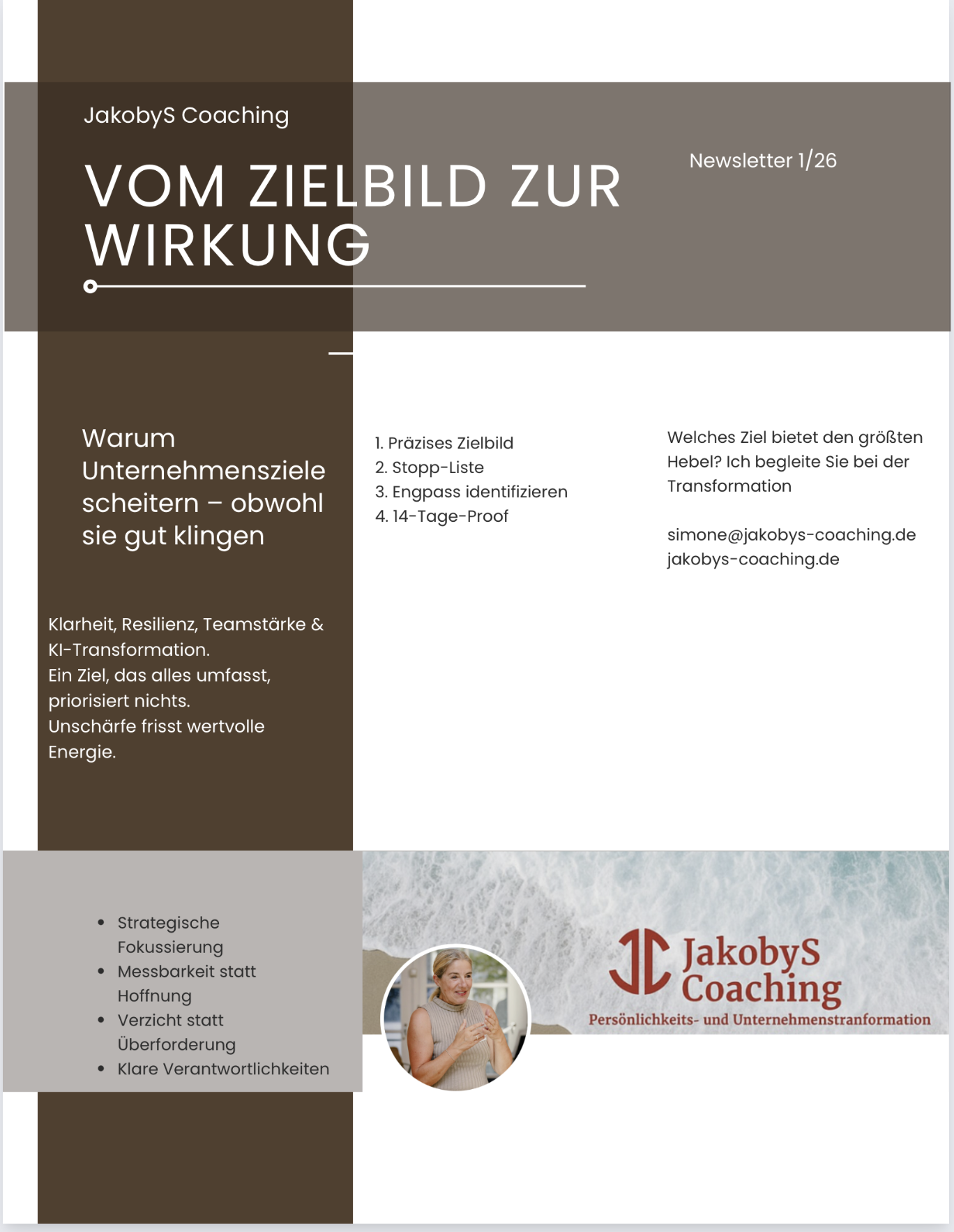 Vom Zielbild zur Wirkung