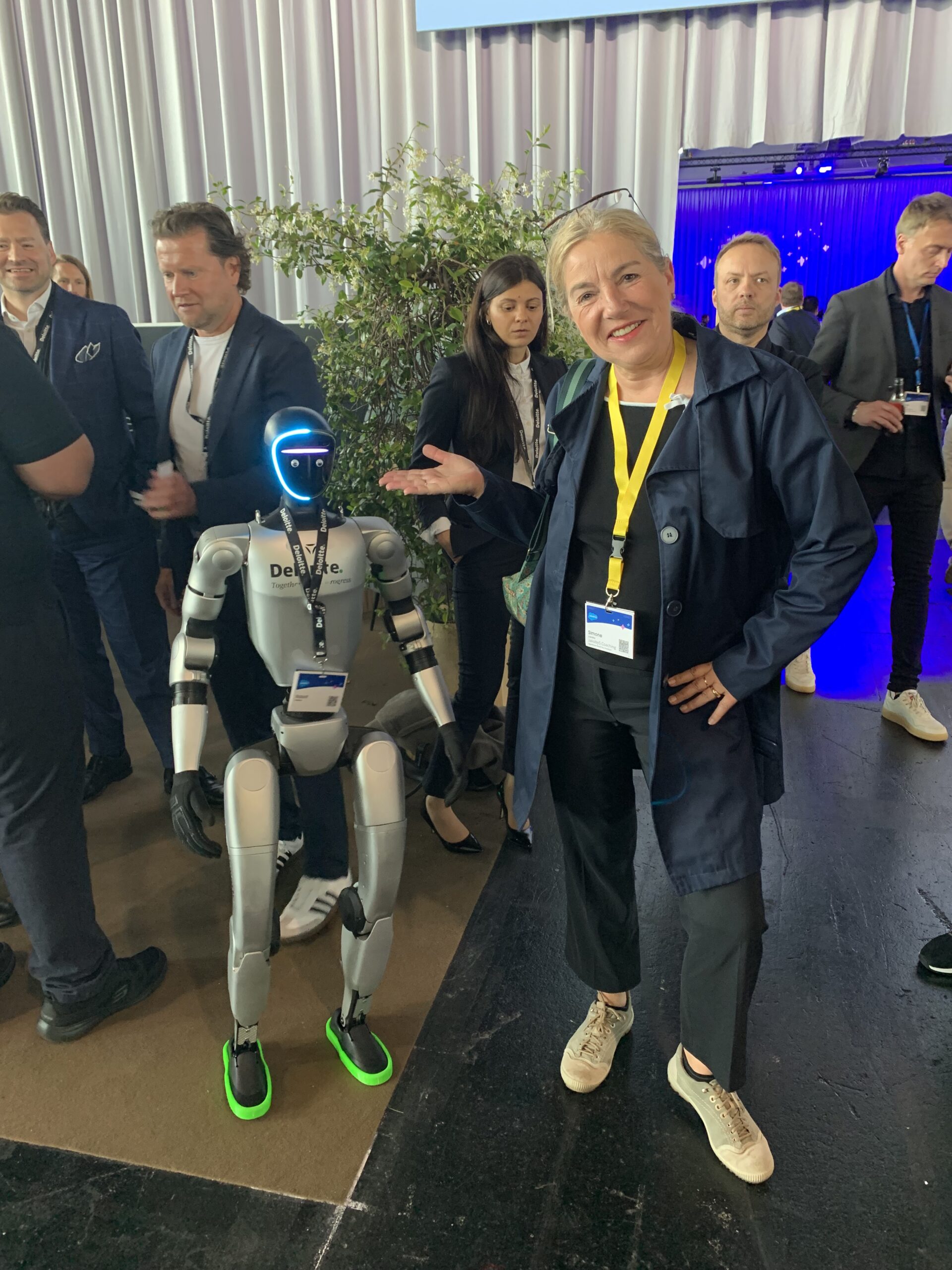 Simone auf der Agentforce World Tour